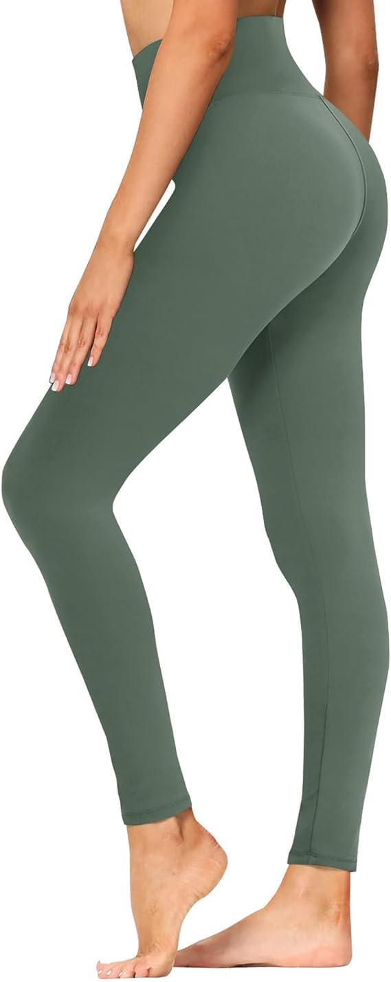 Lagobody LuxeFit High-Waisted Printed Leggings – Tummy Control & Opaque Design