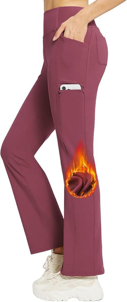 Lagobody WarmFlex Fleece-Lined Winter Yoga Pants