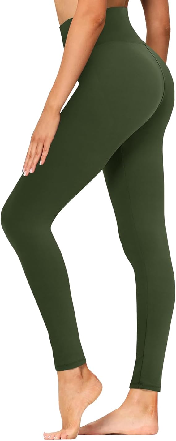 Lagobody LuxeFit High-Waisted Printed Leggings – Tummy Control & Opaque Design