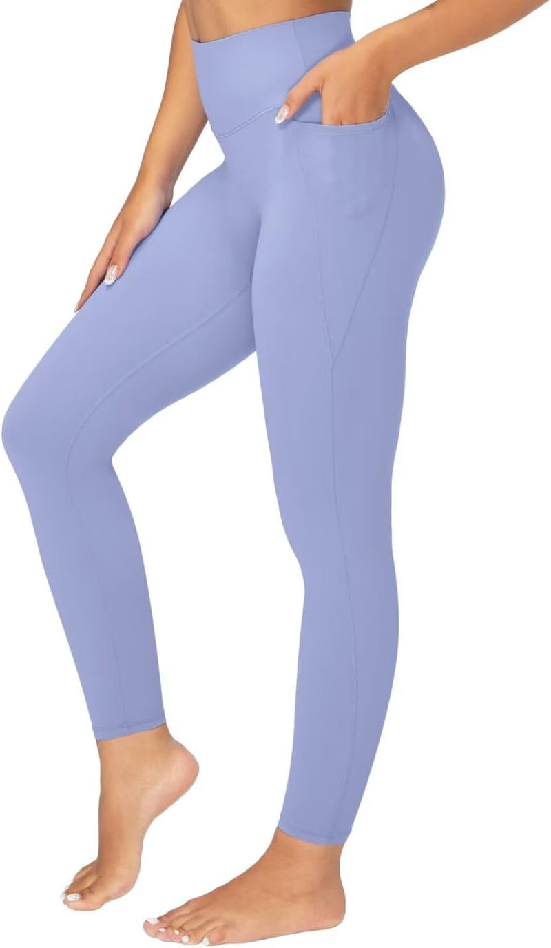 SleekFit High-Waisted Workout Leggings