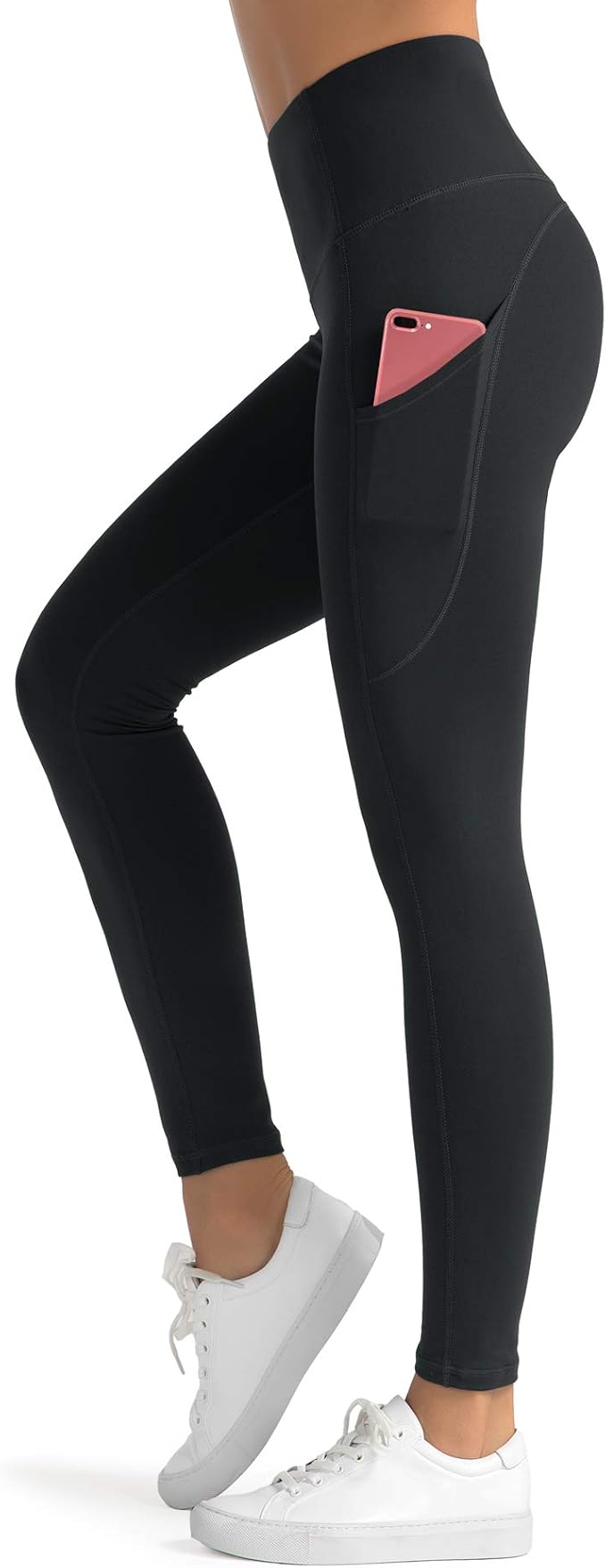 Lagobody UltraStretch High-Waist Tummy Control Leggings with Pockets