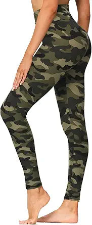 Lagobody LuxeFit High-Waisted Printed Leggings – Tummy Control & Opaque Design