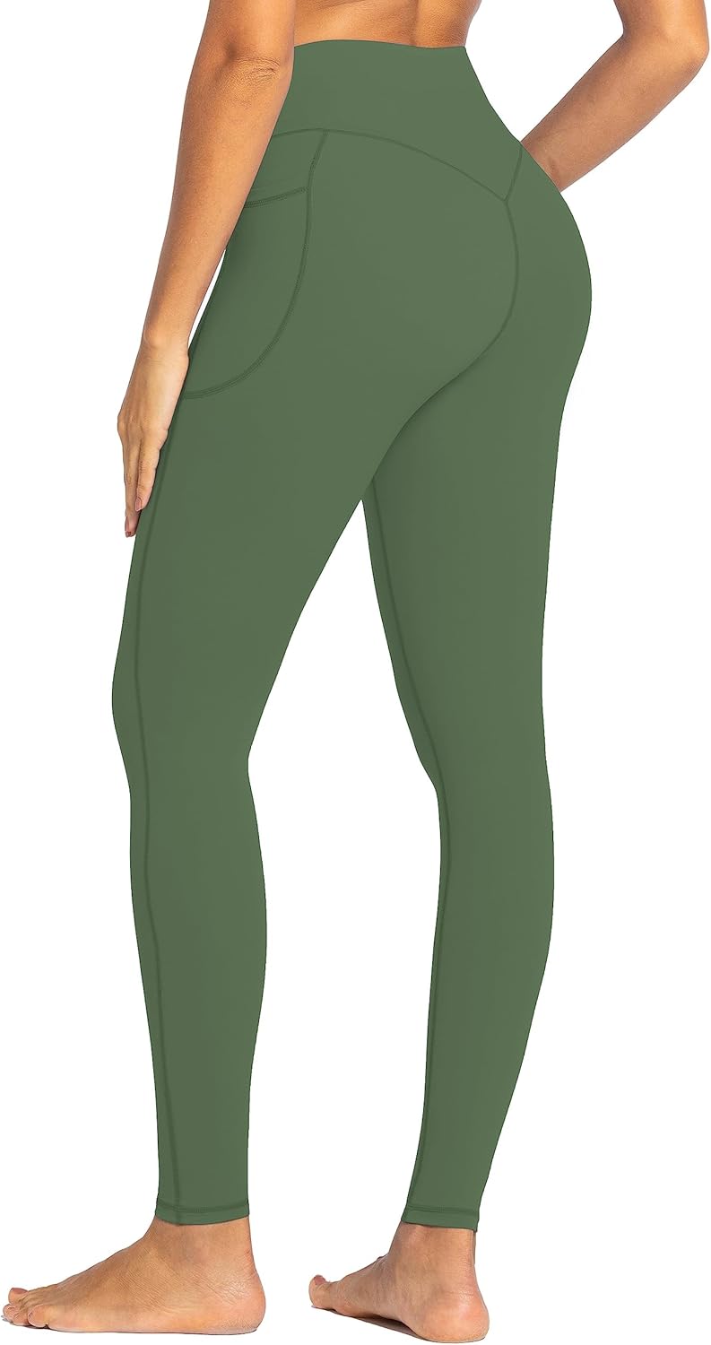 SleekFit High-Waisted Workout Leggings