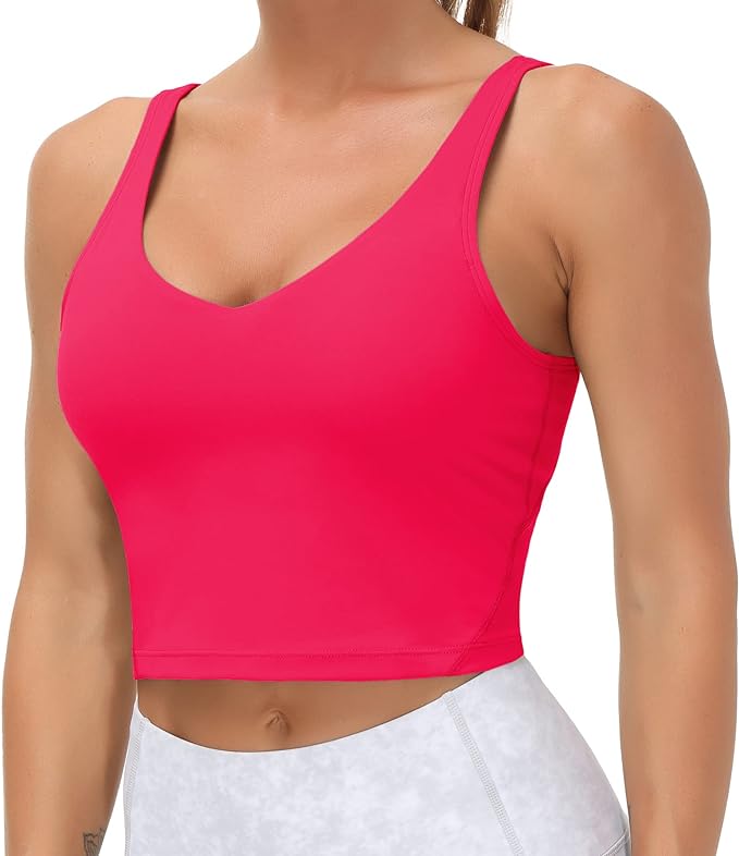 Butterluxe Built-in Shelf Bra, Padded - Racerback Athletic Spandex