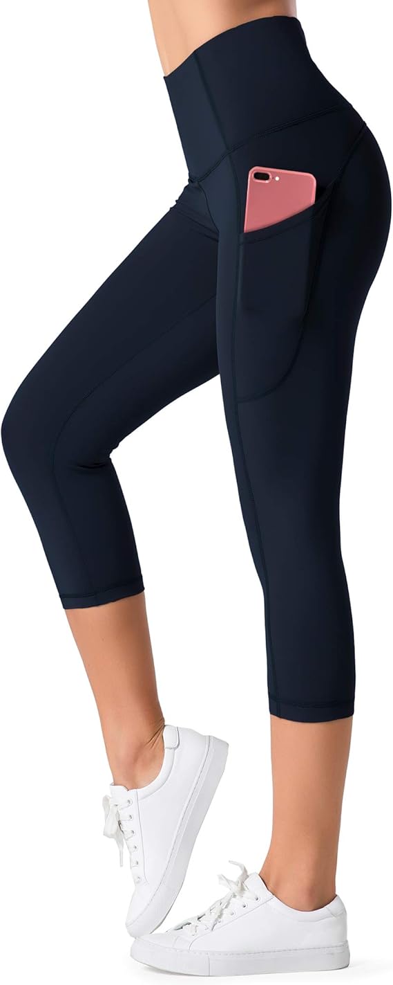 Lagobody UltraStretch High-Waist Tummy Control Leggings with Pockets