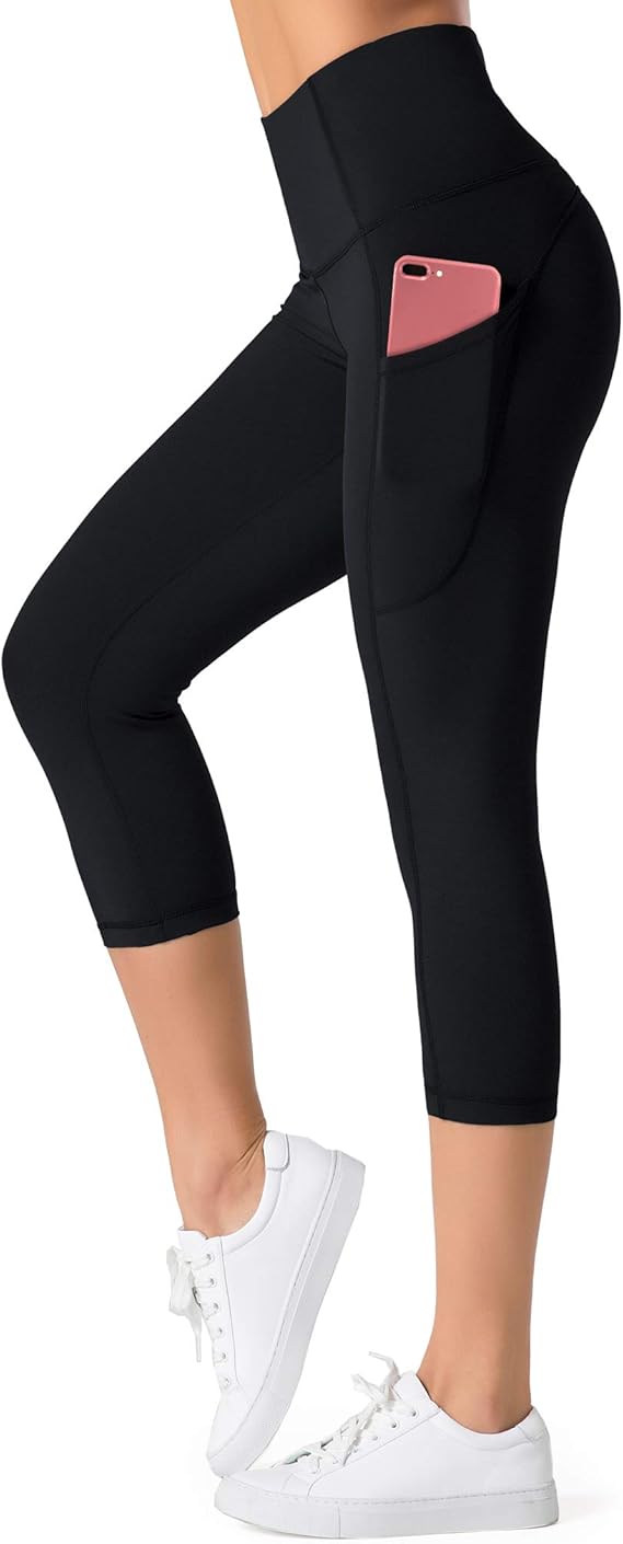 Lagobody UltraStretch High-Waist Tummy Control Leggings with Pockets