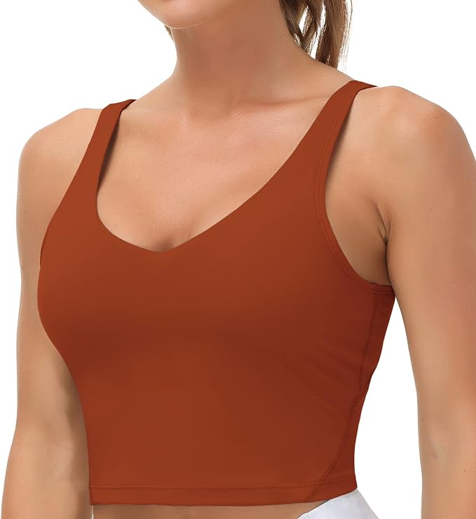 Butterluxe Built-in Shelf Bra, Padded - Racerback Athletic Spandex