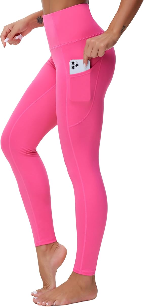 Lagobody UltraStretch High-Waist Tummy Control Leggings with Pockets