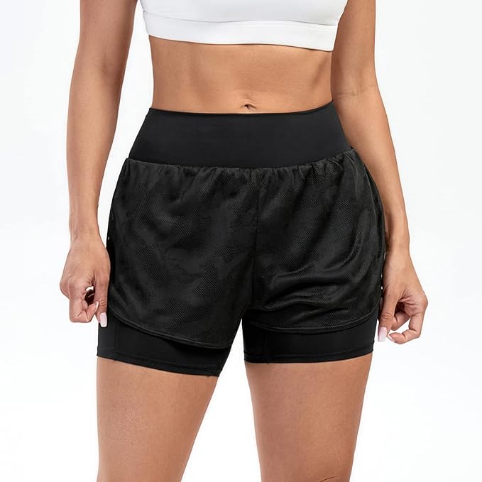 Lagobody Athletic Shorts for Women – 2-in-1 Skirt and Skort