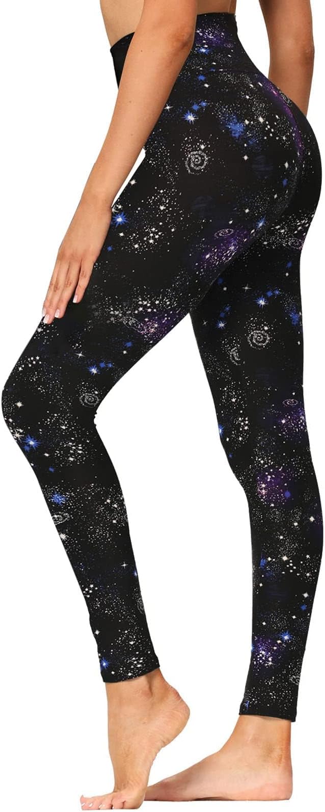 Lagobody LuxeFit High-Waisted Printed Leggings – Tummy Control & Opaque Design