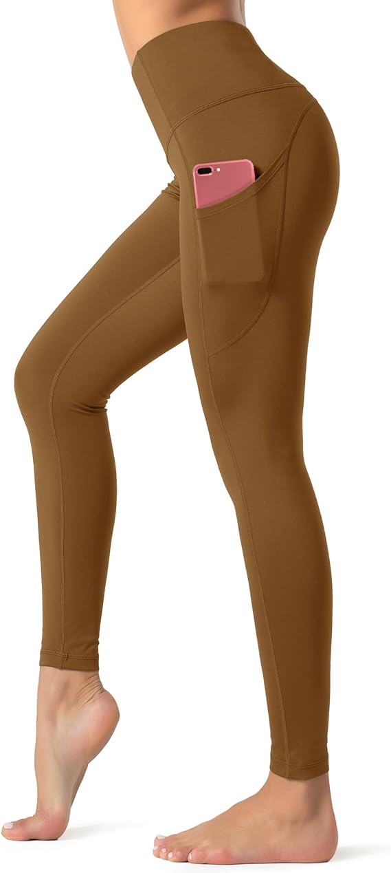 Lagobody UltraStretch High-Waist Tummy Control Leggings with Pockets