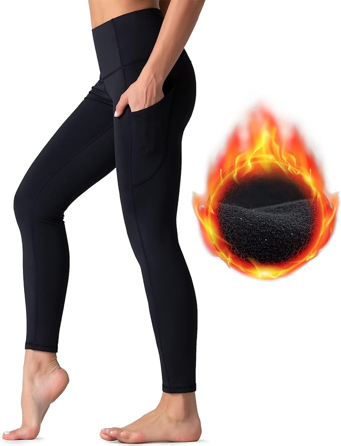 Lagobody UltraStretch High-Waist Tummy Control Leggings with Pockets