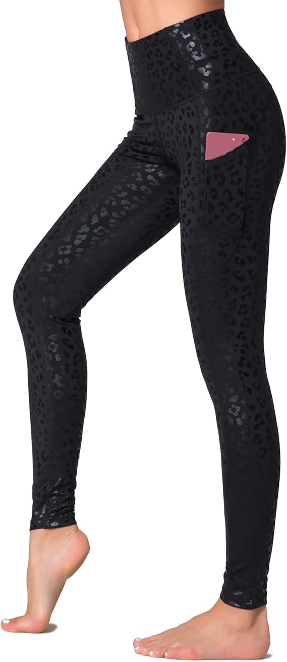 Lagobody UltraStretch High-Waist Tummy Control Leggings with Pockets