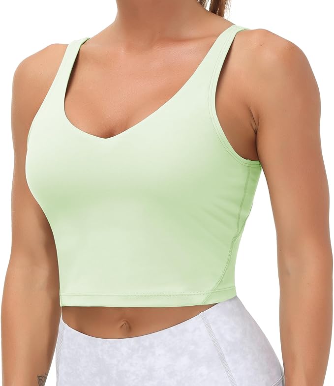 Butterluxe Built-in Shelf Bra, Padded - Racerback Athletic Spandex