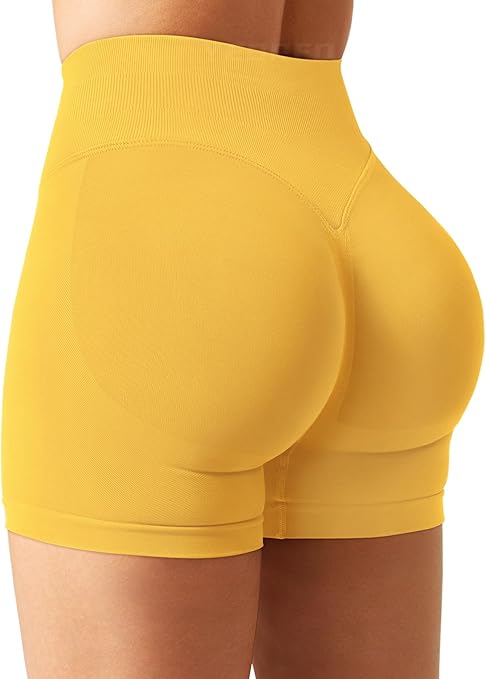 Seamless Gym Shorts - Hidden Scrunch Butt Lifting Design