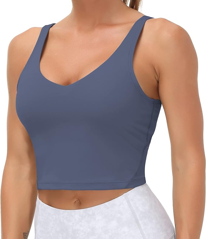 Butterluxe Built-in Shelf Bra, Padded - Racerback Athletic Spandex