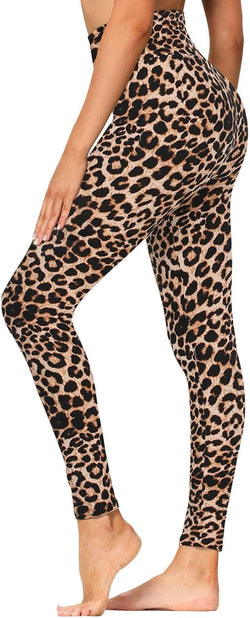 Lagobody LuxeFit High-Waisted Printed Leggings – Tummy Control & Opaque Design