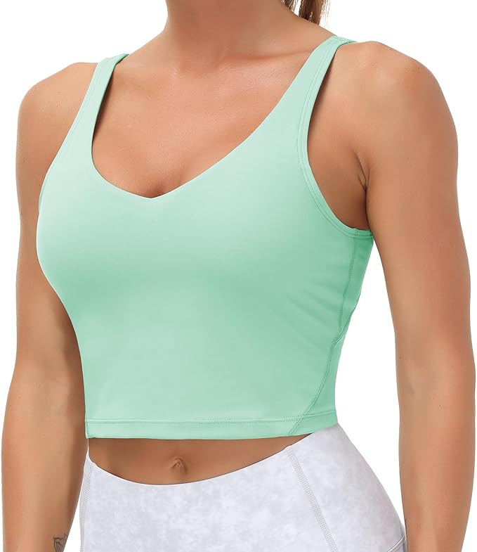 Butterluxe Built-in Shelf Bra, Padded - Racerback Athletic Spandex