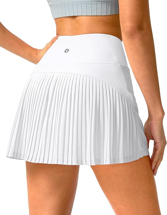 Women’s Pleated Tennis Skirt – High-Waisted Athletic Skort with Pockets