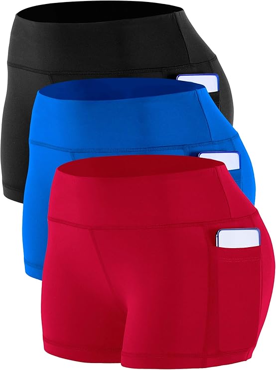 LAGO BODY Women's Workout Yoga Gym Shorts – Comfortable and Functional Activewear