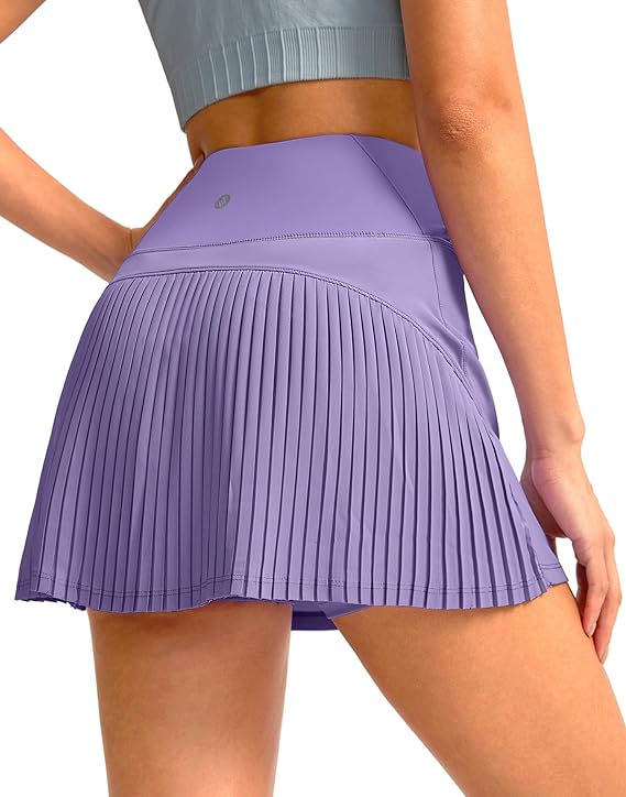 Women’s Pleated Tennis Skirt – High-Waisted Athletic Skort with Pockets