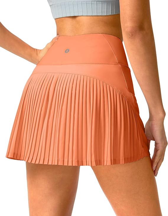 Women’s Pleated Tennis Skirt – High-Waisted Athletic Skort with Pockets